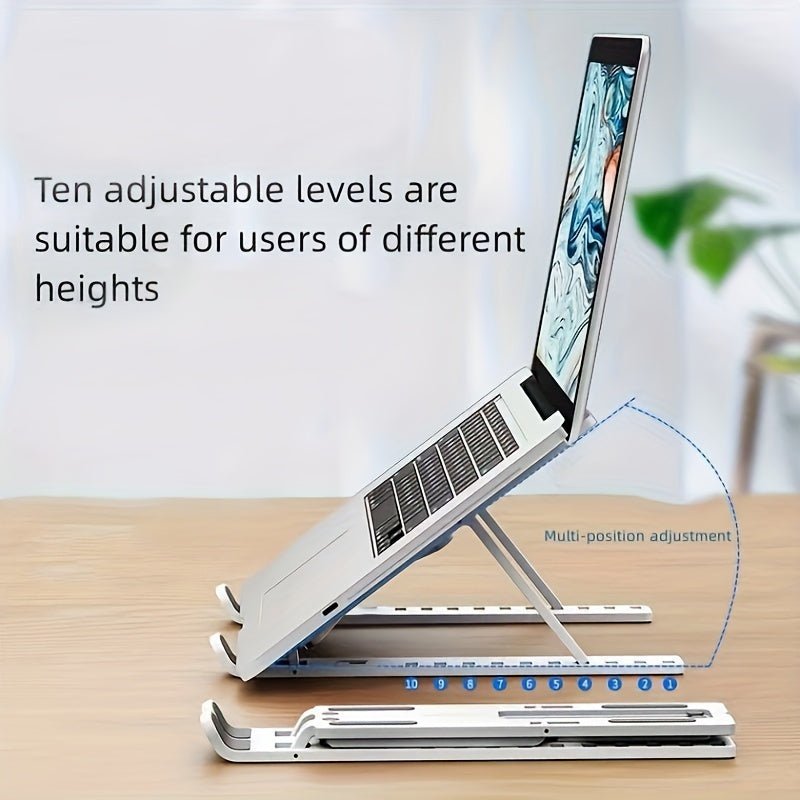 Adjustable Laptop Stand Foldable Desk Riser - Luxe and kind