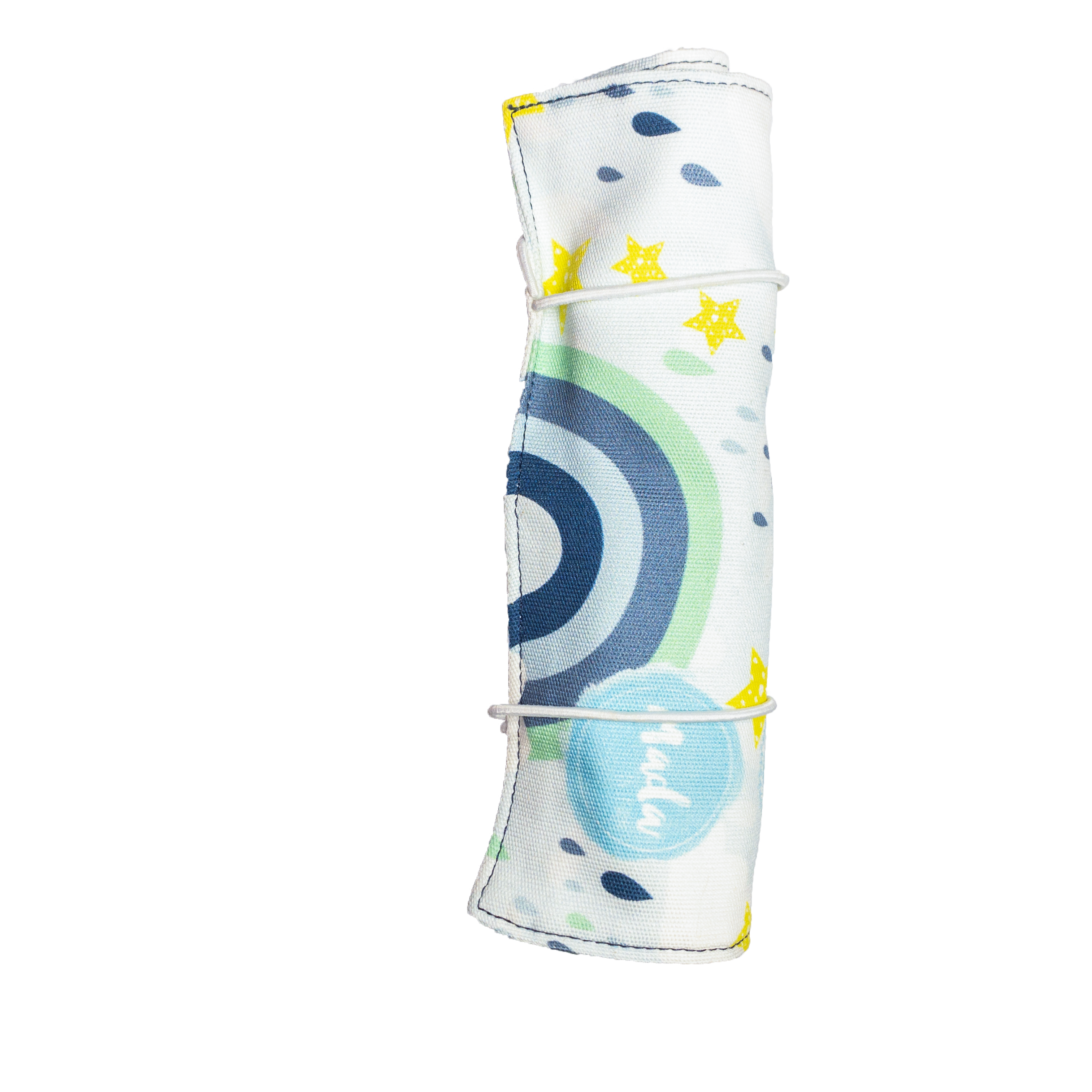 Blue Rainbow Long Pencil Case-3