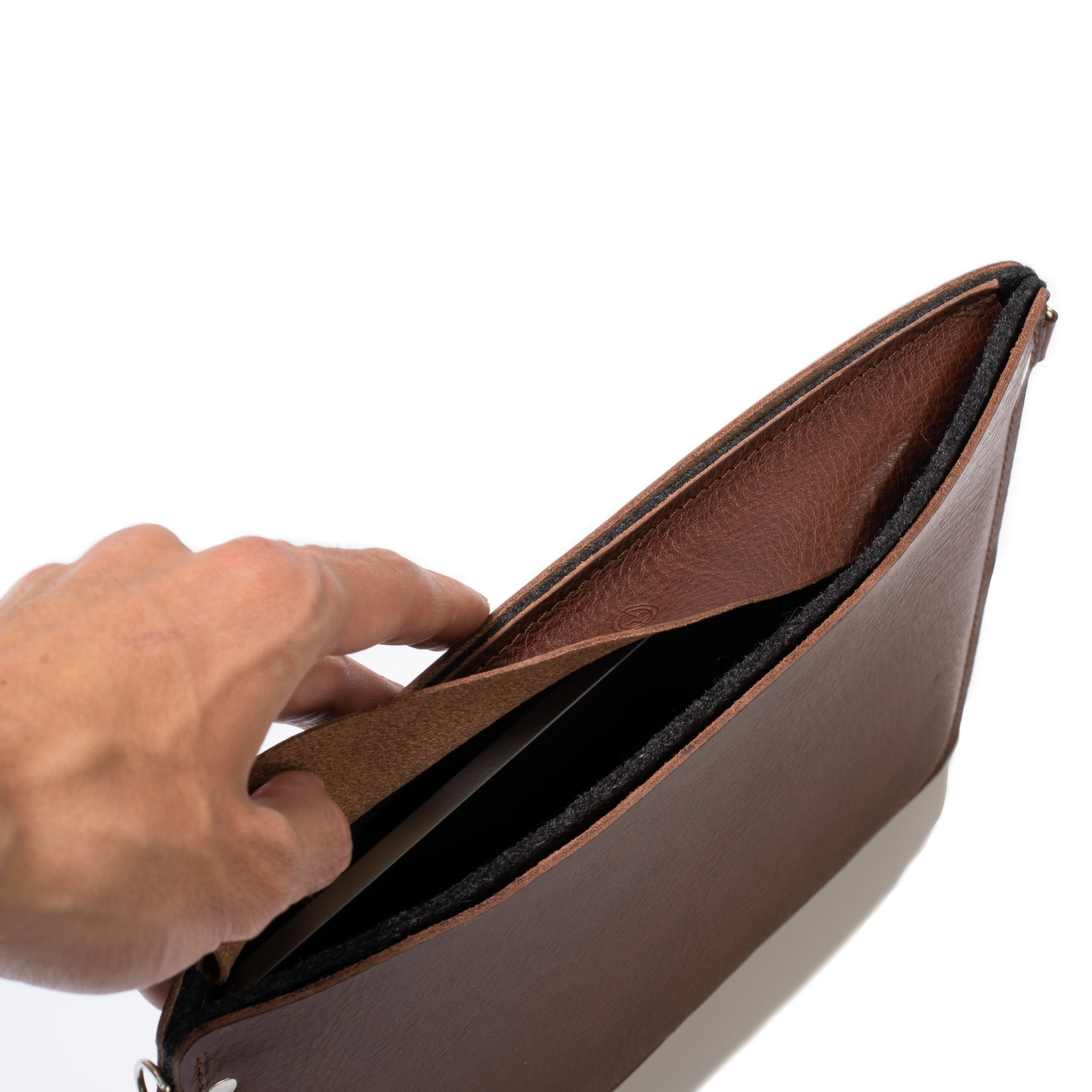 Leather Bag for MacBook - The Minimalist 4.0