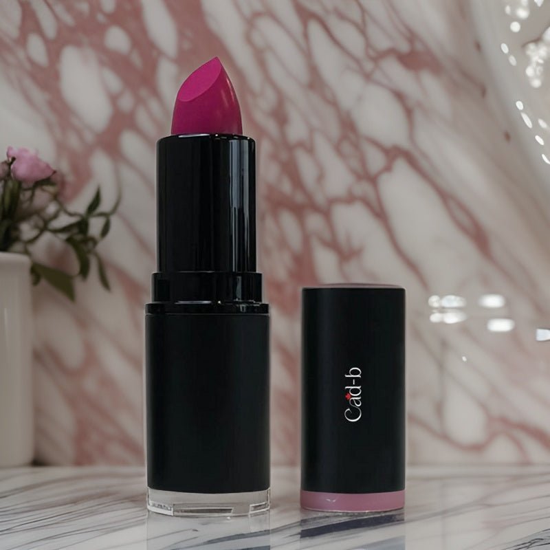 Lipstick – Pink Pizzazz – P026 | Beeswax Hydrating Formula | Paraben-Free & Cruelty-Free - Luxe and kind