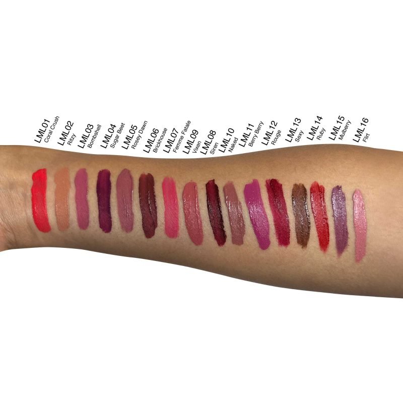 Liquid to Matte Lipstick – Brickhouse (LML06) | Long-Lasting, Smudge-Proof, Vegan & Cruelty-Free - Luxe and kind