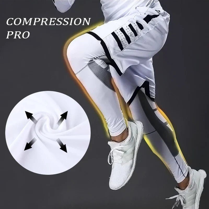Men's Multi-Sport Compression Leggings - Luxe and kind