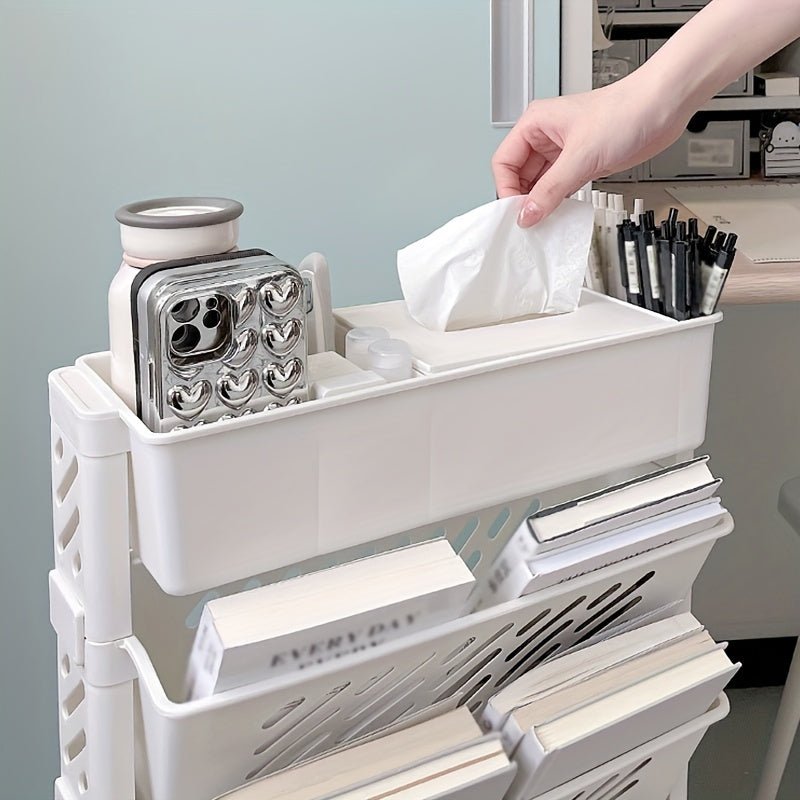 Rolling Art Storage Cart Plastic - Luxe and kind