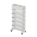 Rolling Art Storage Cart Plastic - Luxe and kind