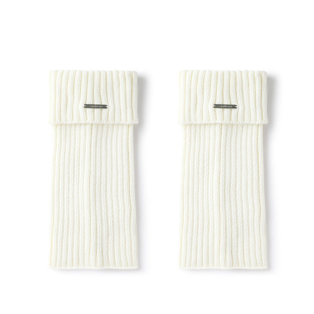 Women's 30cm Cuffed Ribbed Leg Warmers – Autumn & Winter 2-Pair Set
